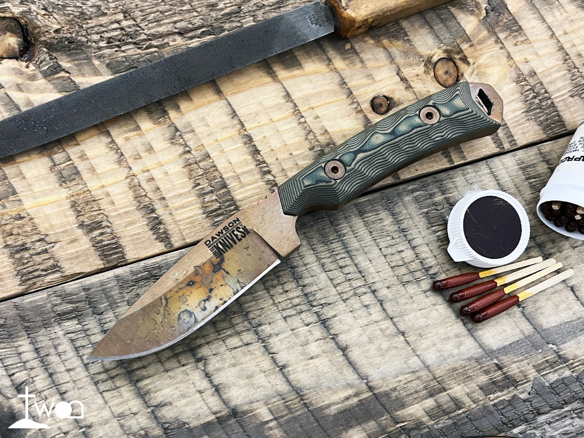 GEN 2 Contractor | Heavy-Duty EDC, Personal Carry, General Purpose Knife | Arizona Copper | CPM-MagnaCut