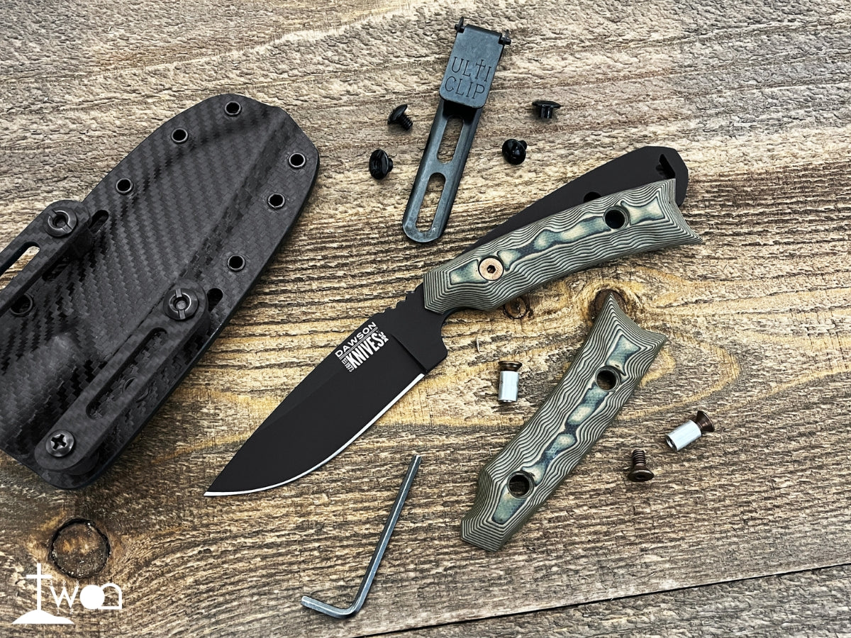 GEN 2 Outcast | Personal Carry and General Purpose Knife | CPM-3V | Stealth Black