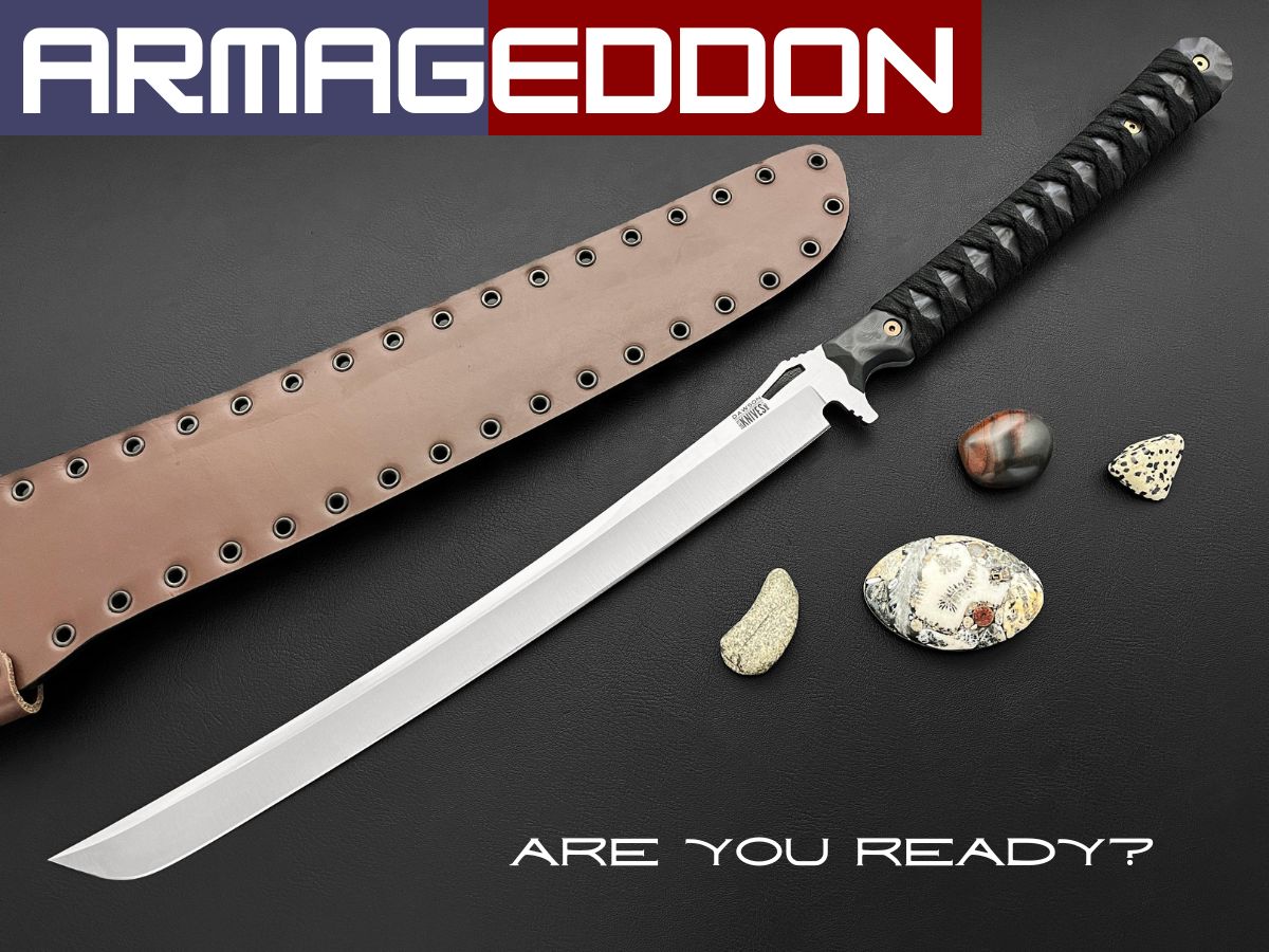 Armageddon Survival Sword | CPM-MagnaCut | Customizable Preorder