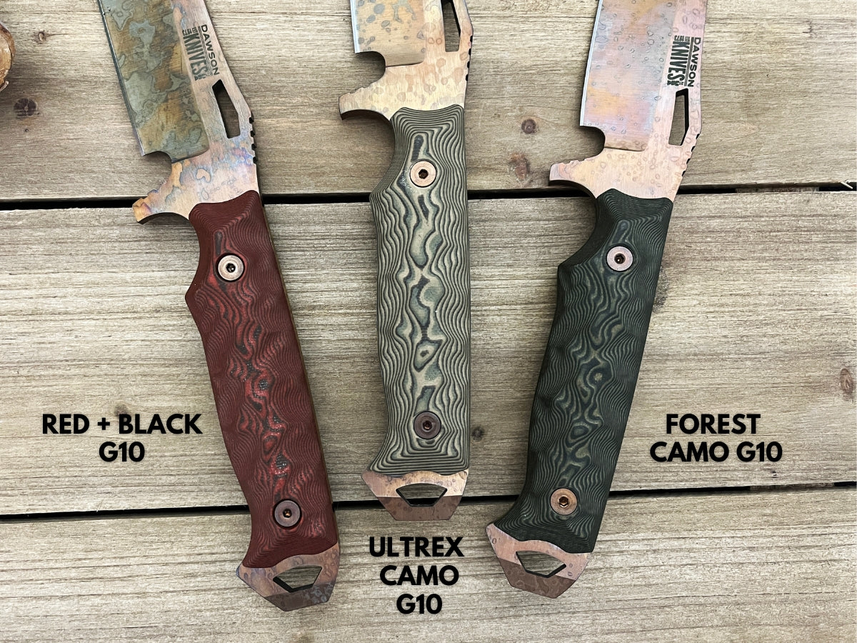 GEN 2 Wayfinder | Backpacking + Survival Knife | CPM-MagnaCut Steel | Arizona Copper