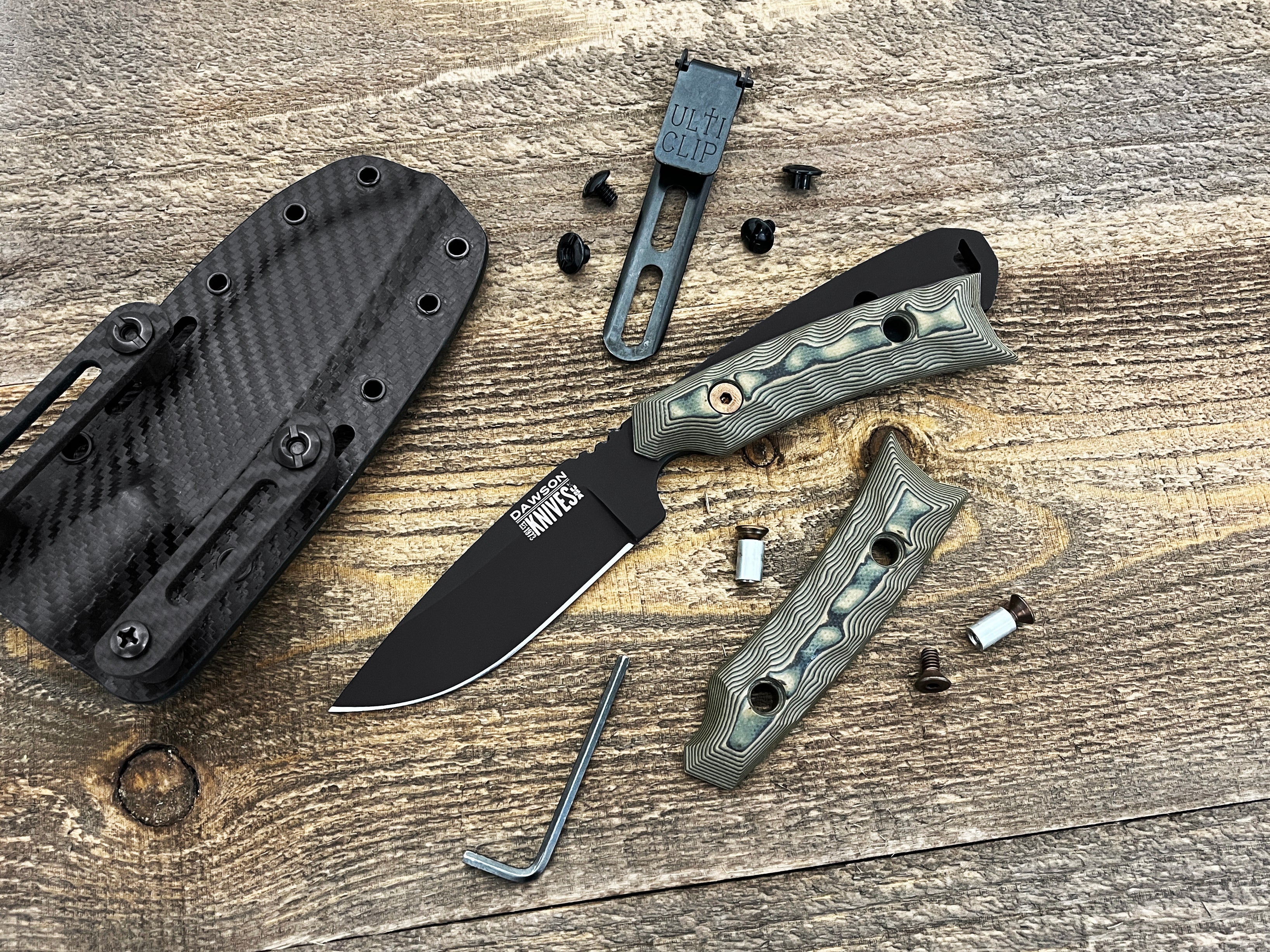 GEN 2 Contractor | Heavy-Duty EDC, Personal Carry, General Purpose Knife | CPM-MagnaCut | Stealth Black