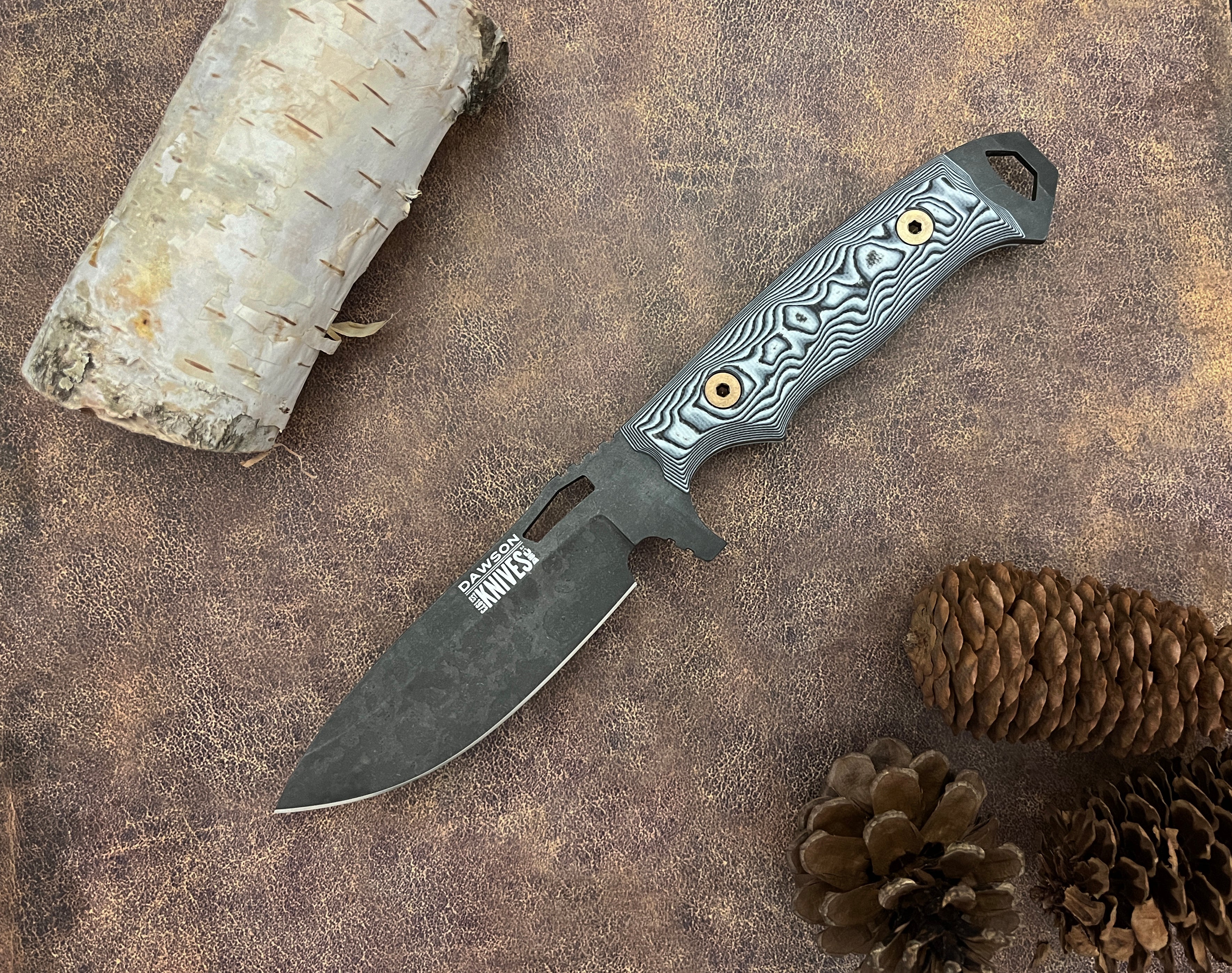 GEN 2 Nomad | Hunting, Camp and Outdoors Knife | CPM-MagnaCut Steel | NEW Midnight Finish