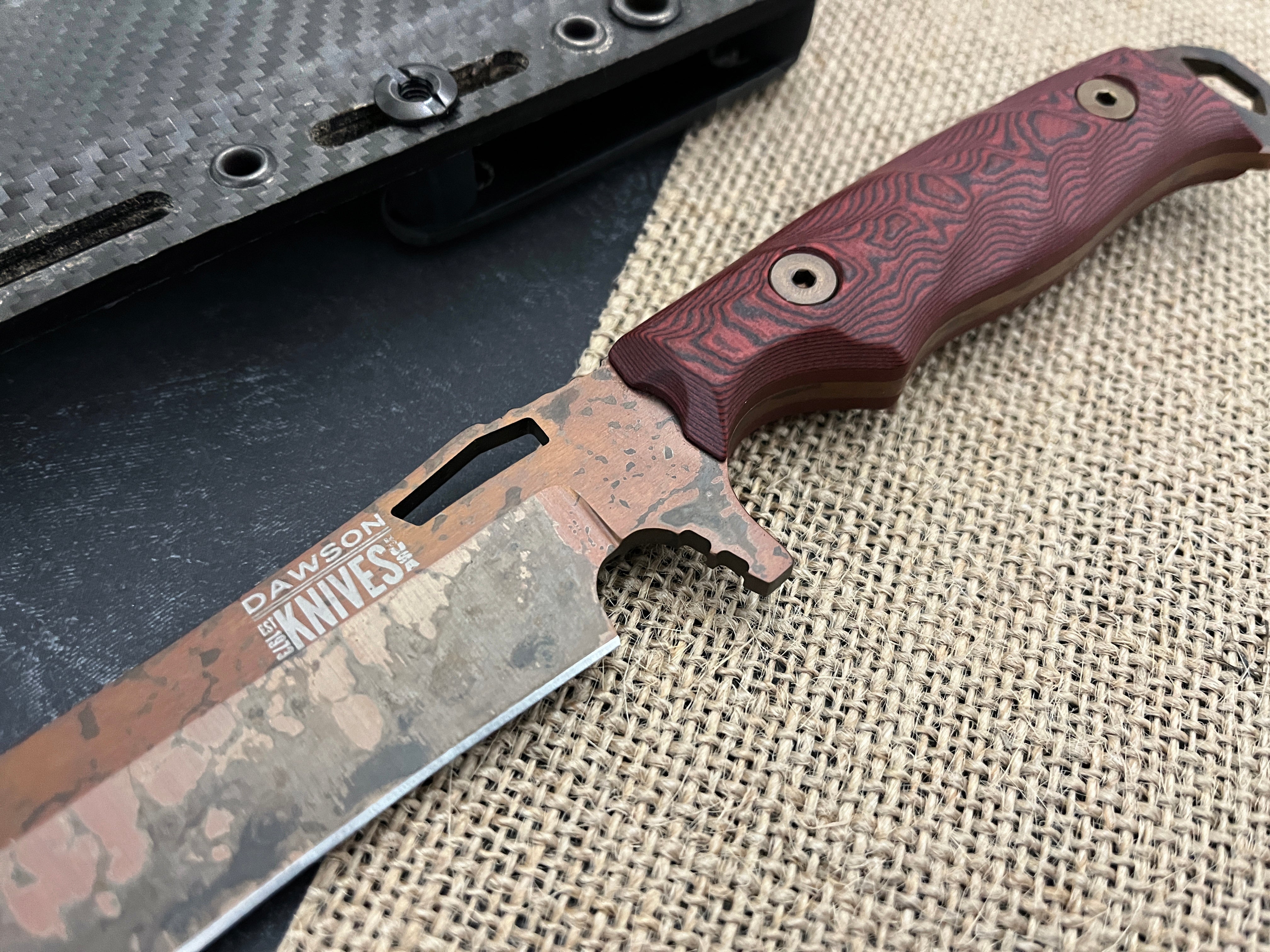 Wilderness MOD | CPM-3V Steel | Arizona Copper Finish