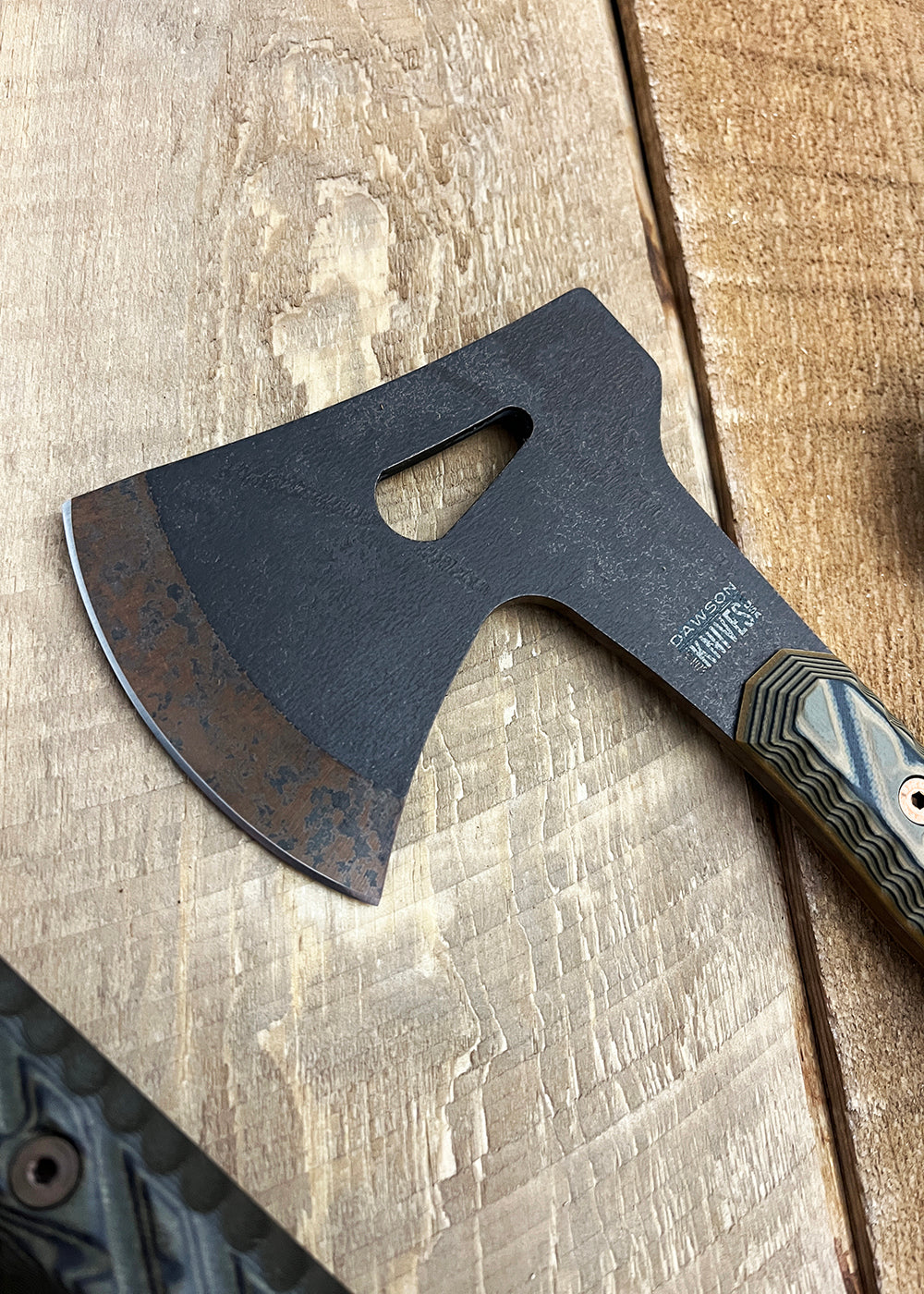 NEW Bonfire Camp Hatchet | CPM-3V Steel | Scorched Earth Finish | G10 Handle