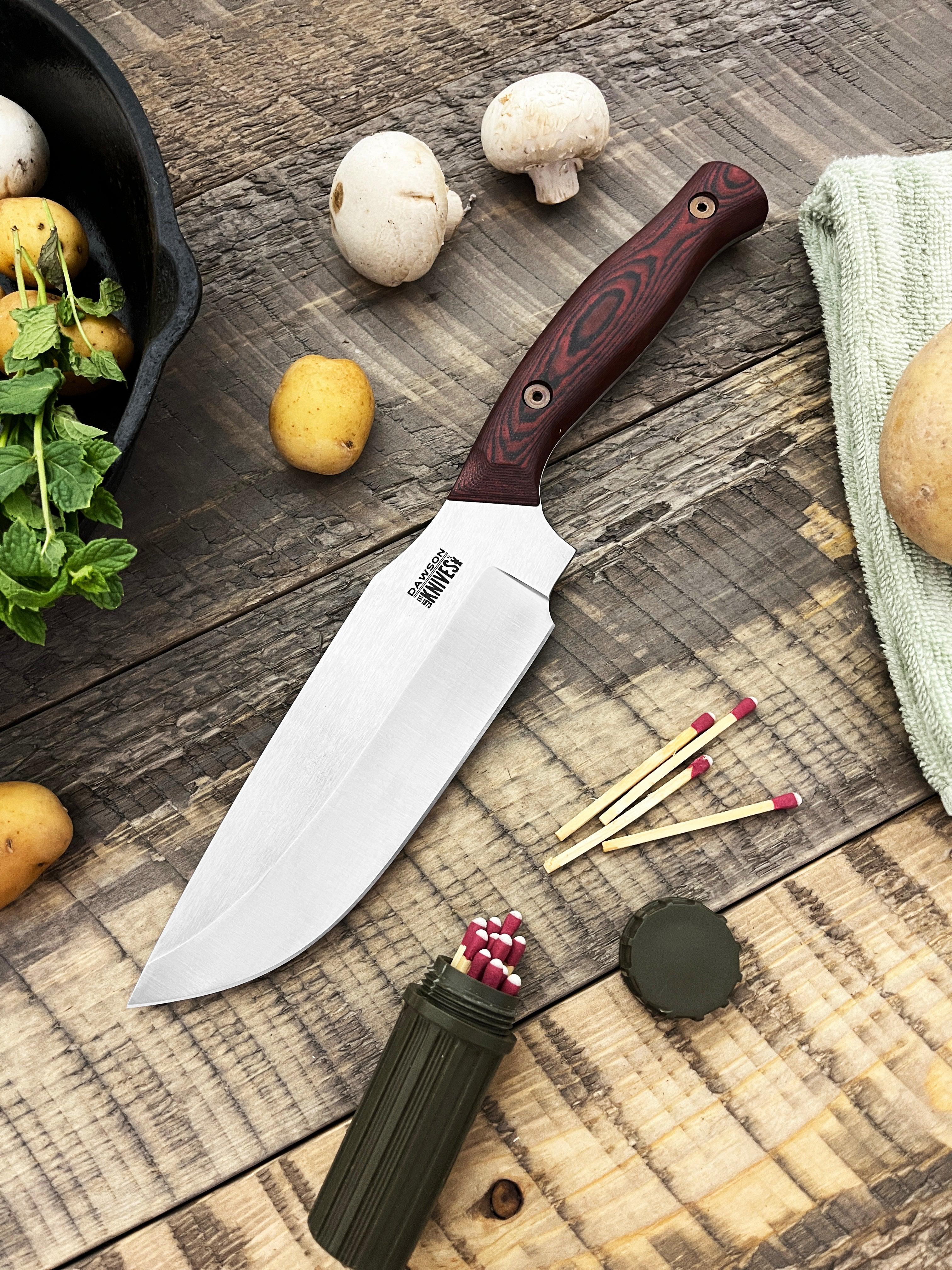 NEW Quartermaster | Camp/Outdoors Food Prep + Game Processing | CPM-MagnaCut | Customizable Preorder - Dawson Knives