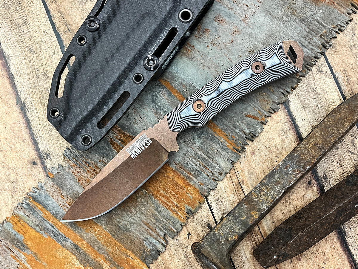 GEN 2 Contractor | Heavy-Duty EDC, Personal Carry, General Purpose Knife | Arizona Copper | CPM-MagnaCut