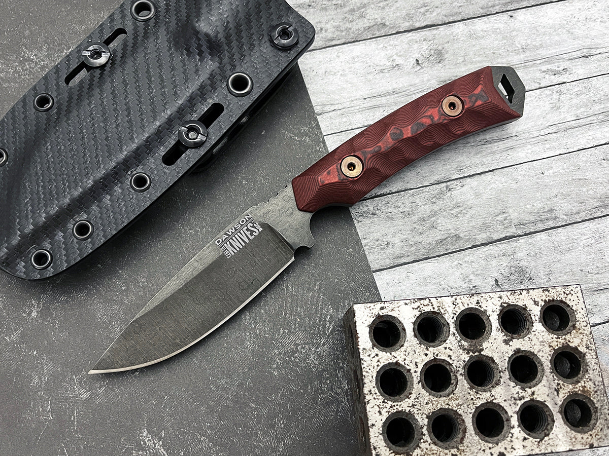 Contractor | Heavy-Duty EDC, Personal Carry, General Purpose Knife | CPM MagnaCut Steel | Midnight Finish