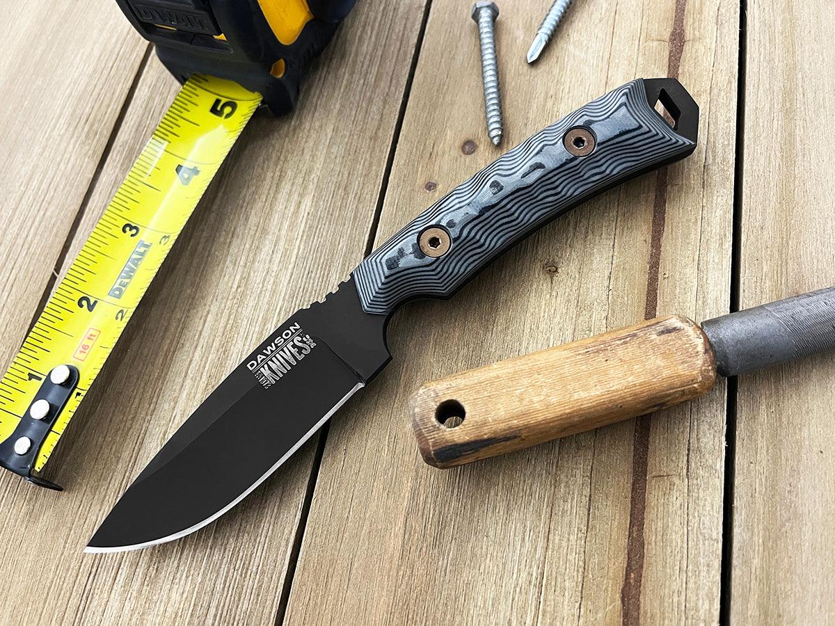 NEW Contractor | Heavy-Duty EDC, Personal Carry, General Purpose Knife | Stealth Black | CPM-MagnaCut | Customizable Preorder - Dawson Knives