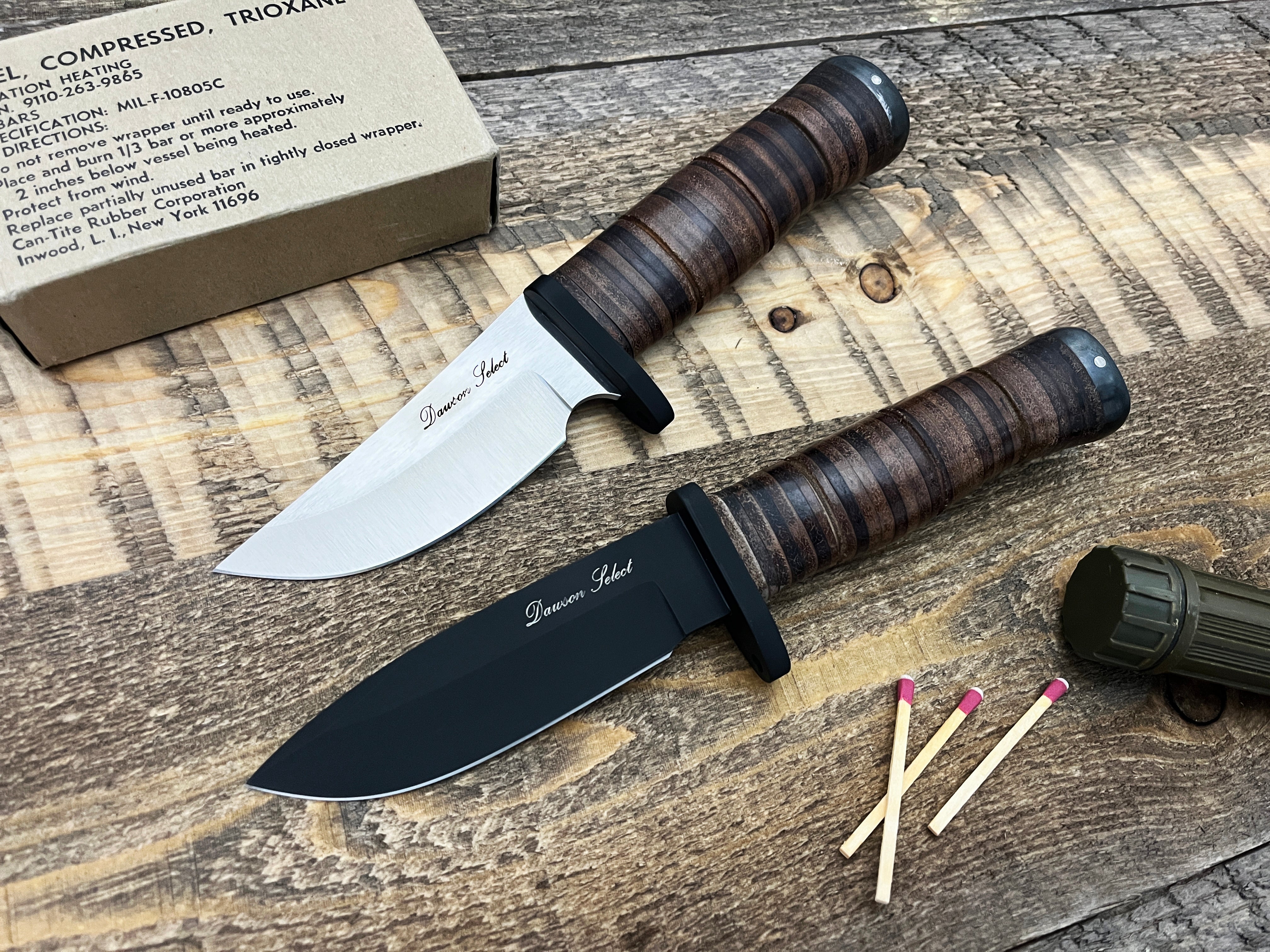 CREED + RATION | NEW Limited Edition Scagel-Style Knives | CPM-3V Steel | Customizable Preorder