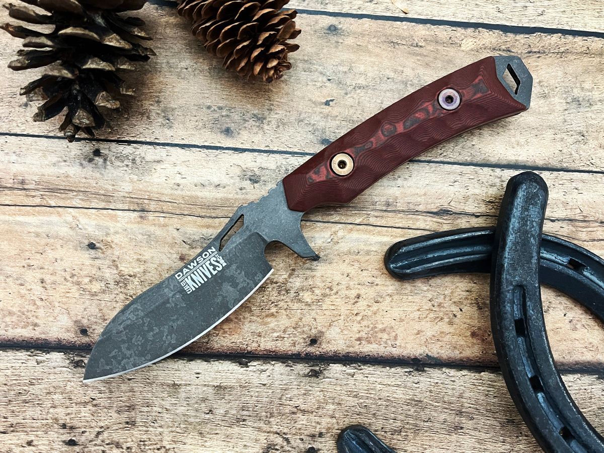 GEN 2 Harvester | Personal Carry, General Purpose Knife | CPM-3V Steel | NEW Midnight Finish