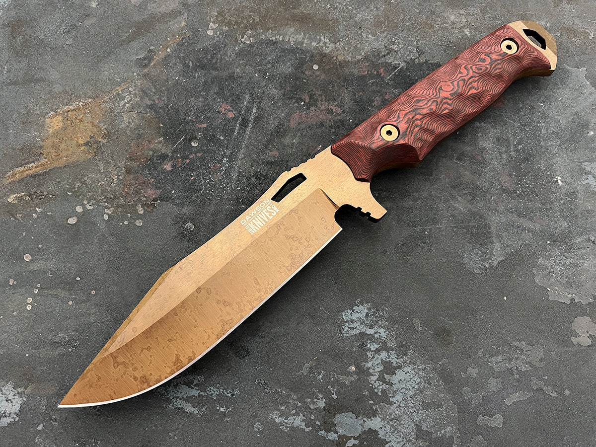 GEN 2 Marauder | Survival, Camp and Backpacking Knife Series | CPM-MagnaCut Steel | Arizona Copper Finish