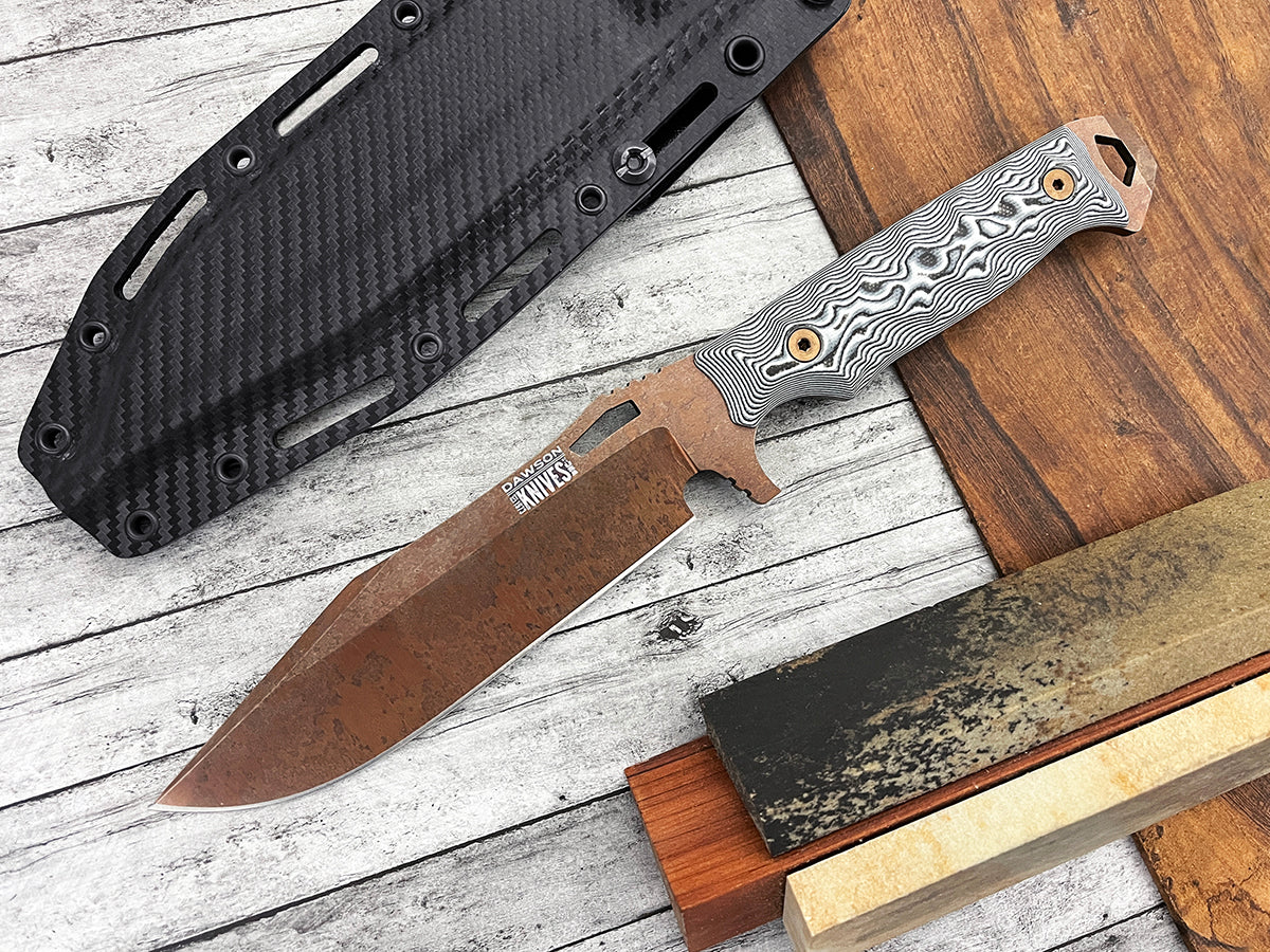 GEN 2 Marauder | Survival, Camp and Backpacking Knife Series | CPM-MagnaCut Steel | Arizona Copper Finish