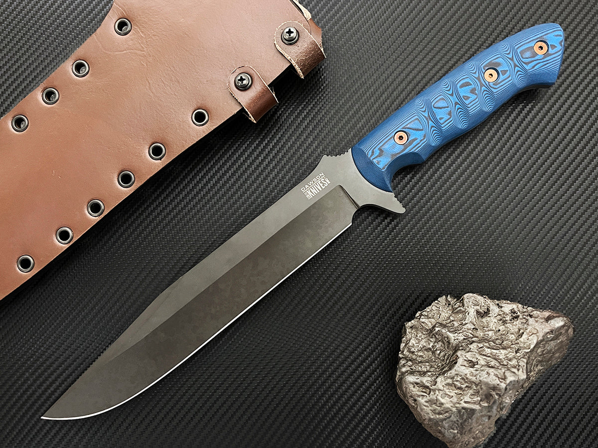 High Carbon Steel Bowie Knife Blank – Berg Knifemaking