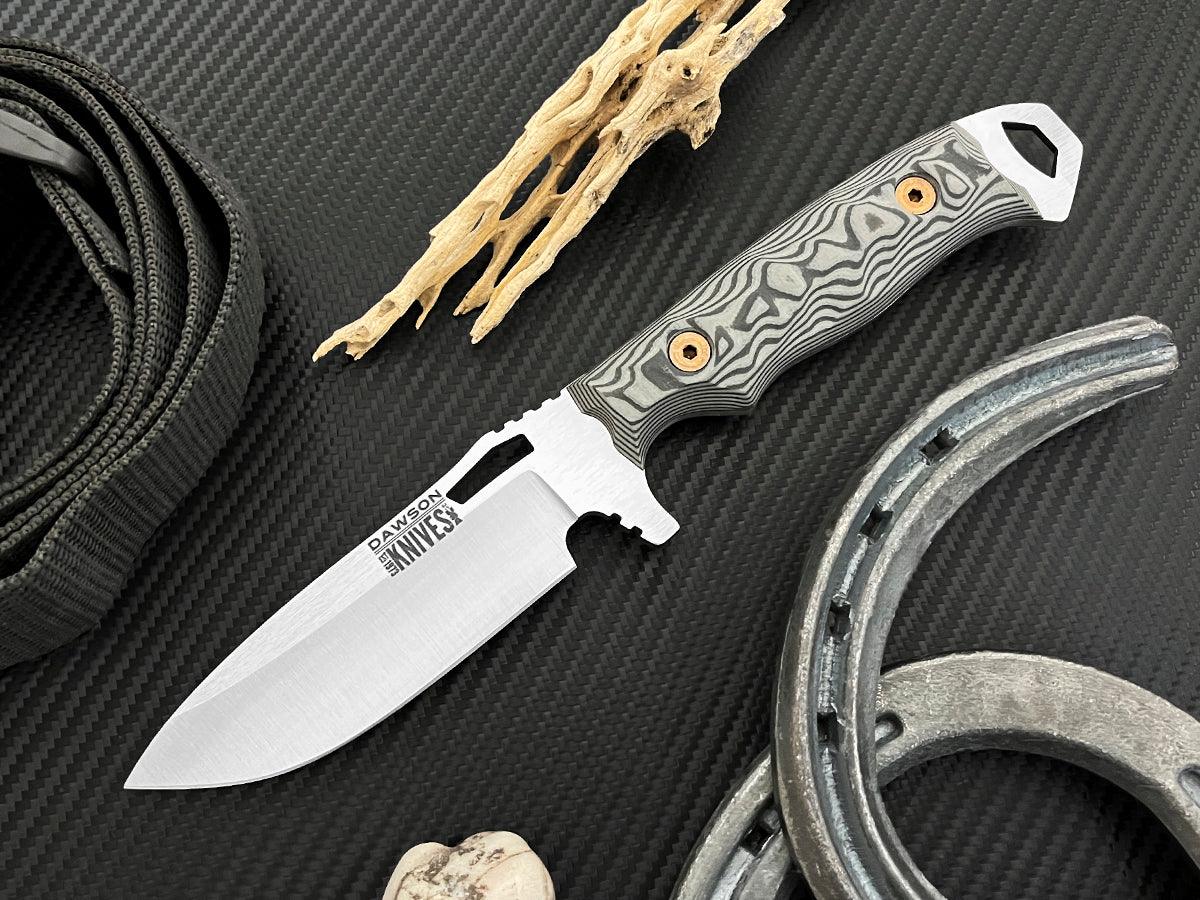 Nomad | Hunting, Camp and Outdoors Knife | CPM-3V Steel | Satin Finish