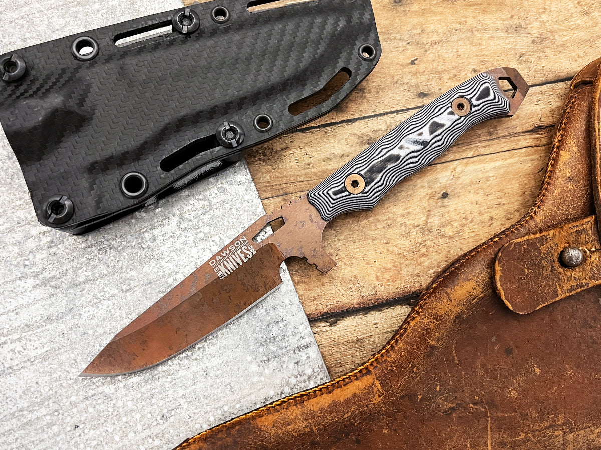 GEN 2 Outcast | Personal Carry and General Purpose Knife | CPM-3V | Arizona Copper