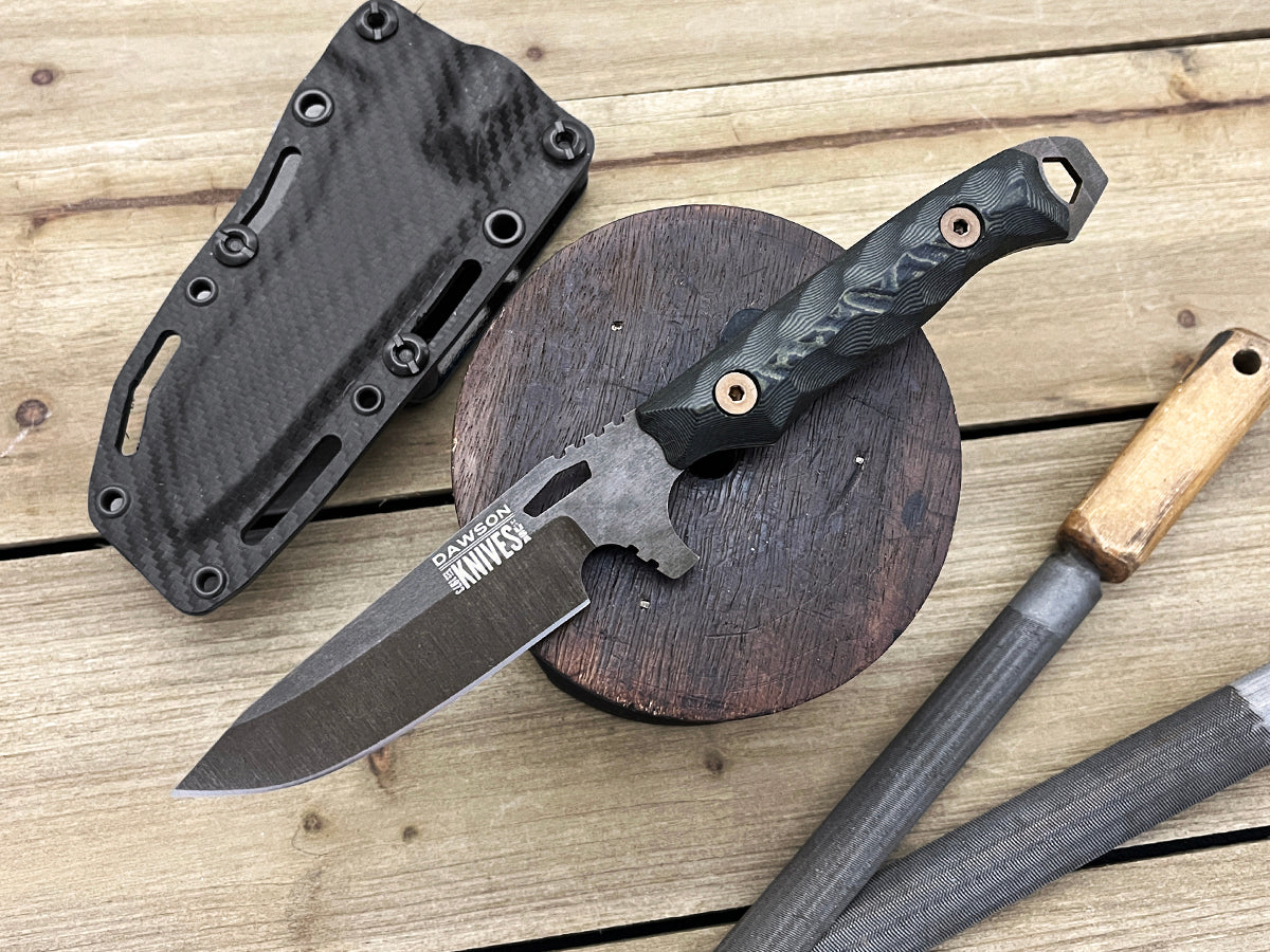 GEN 2 Outcast | Personal Carry and General Purpose Knife | CPM-MagnaCut Steel | NEW Midnight Finish