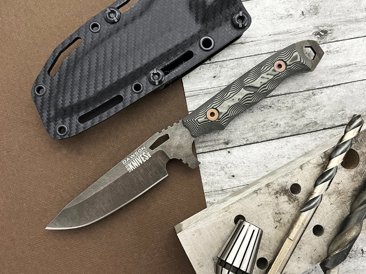 GEN 2 Outcast | Personal Carry and General Purpose Knife | CPM-MagnaCut Steel | NEW Midnight Finish