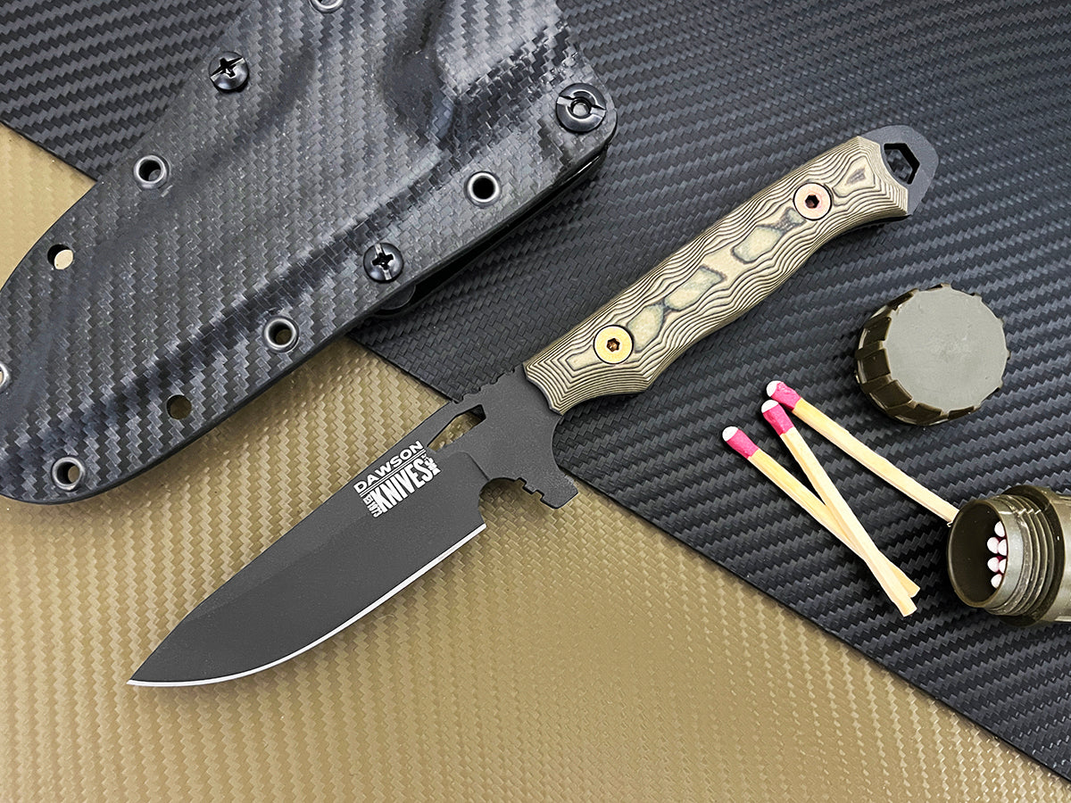 Outcast | Personal Carry, General Purpose Knife | CPM-MagnaCut Steel | Stealth Black Finish