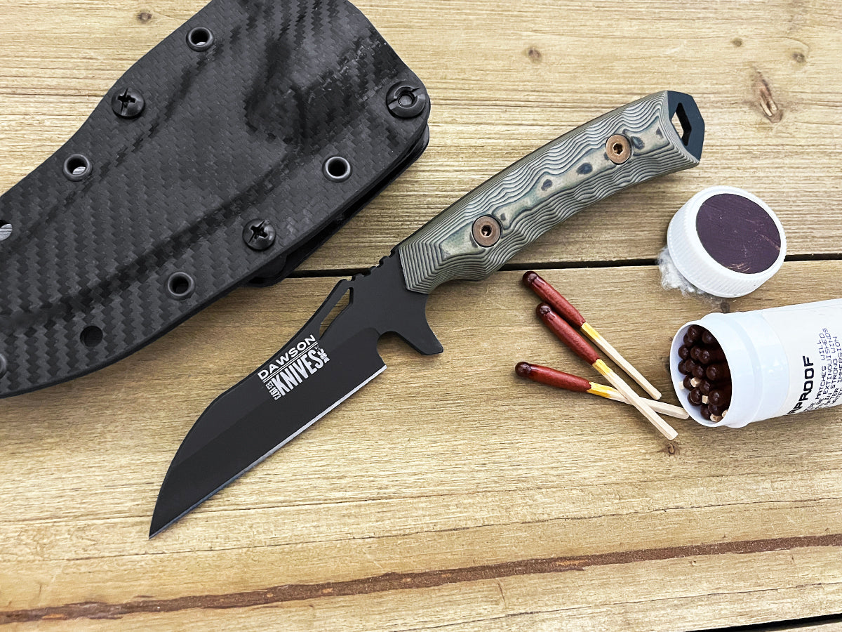Revelation | NEW RELEASE Personal Carry, General Purpose Knife | CPM-MagnaCut Steel | Stealth Black Finish