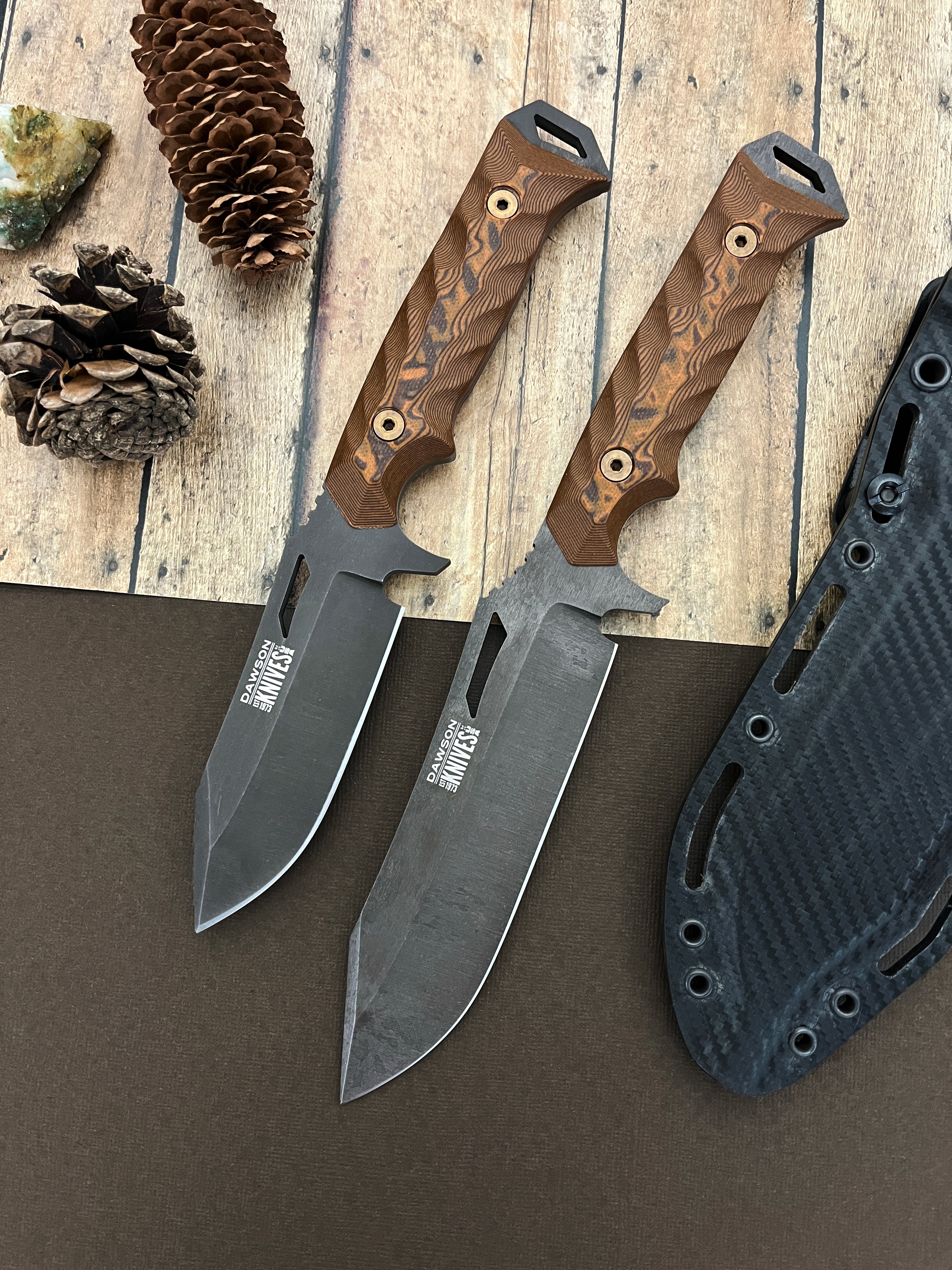 GEN 2 Shepherd | Hunting, Camp and Outdoors Knife | CPM-MagnaCut Steel | NEW Midnight Finish