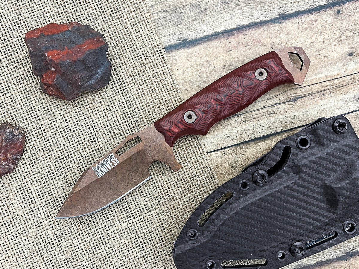 NEW GEN 2 Steadfast | EDC, Personal Carry, General Purpose Knife | CPM-MagnaCut Steel | NEW Arizona Copper Finish