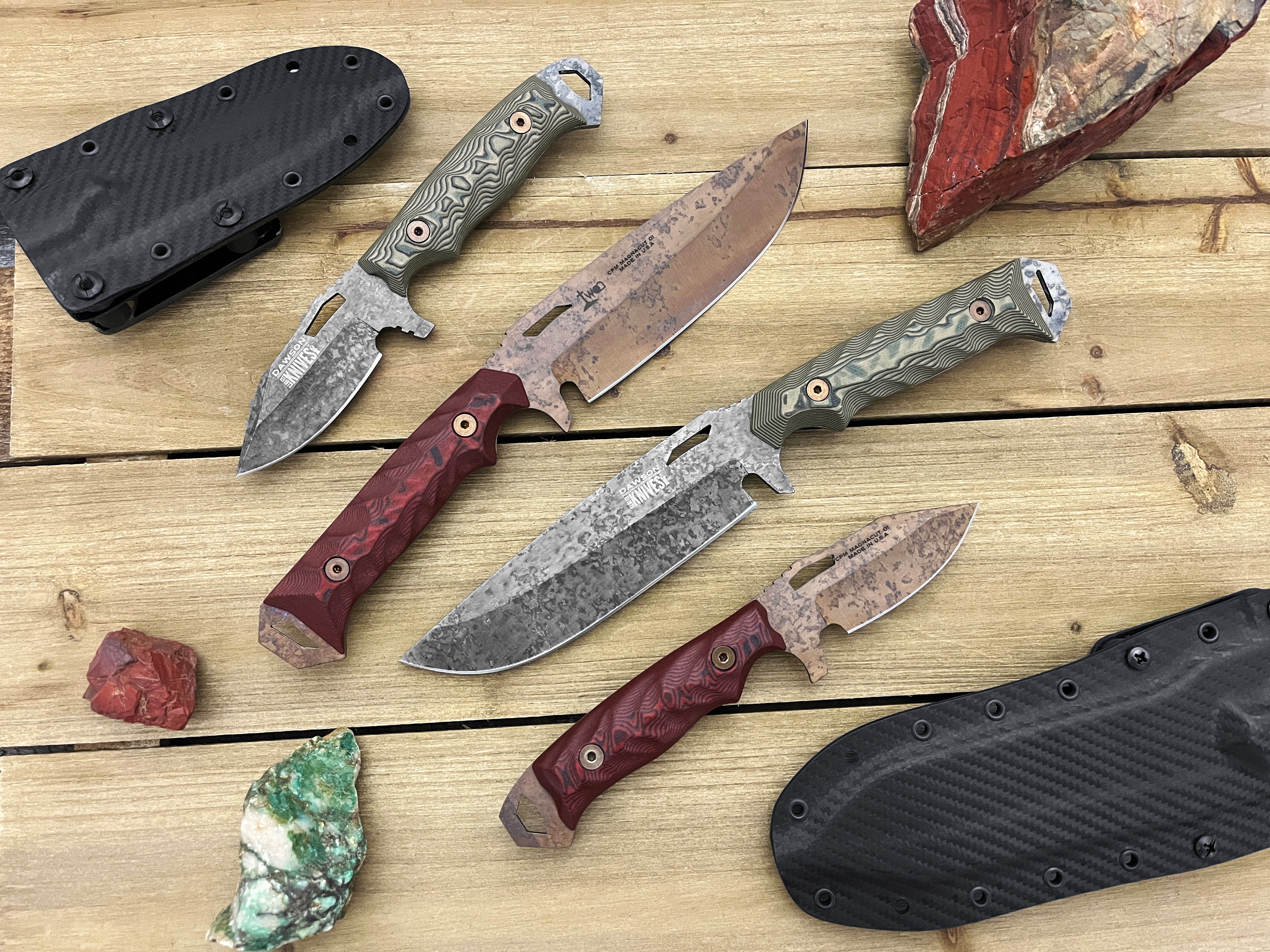 NEW Summit | Backpacking + Survival Knife | CPM-MagnaCut Steel | Customizable Preorder