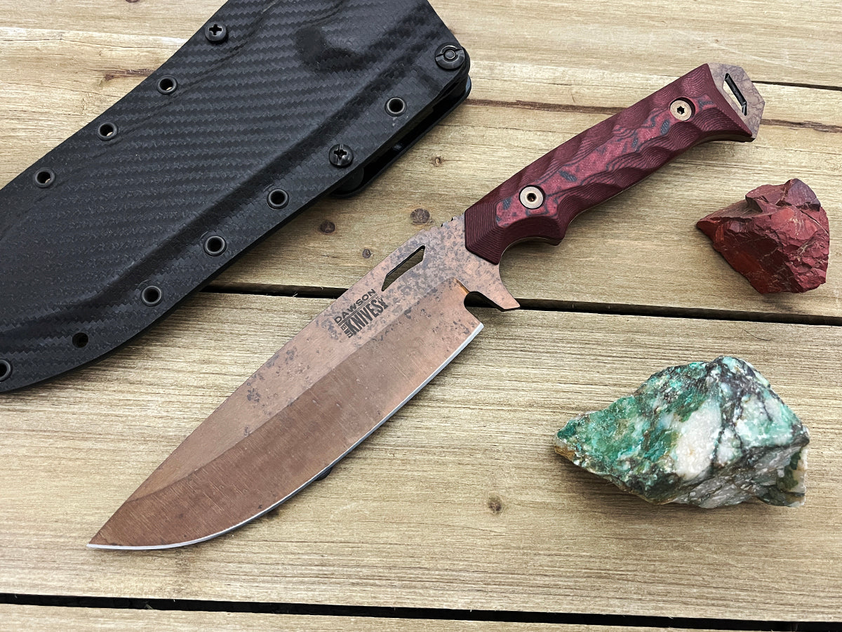 NEW Summit | Backpacking + Survival Knife | CPM-MagnaCut Steel | Customizable Preorder