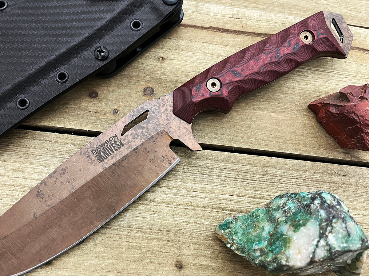 NEW Summit | Backpacking + Survival Knife | CPM-MagnaCut Steel | Customizable Preorder