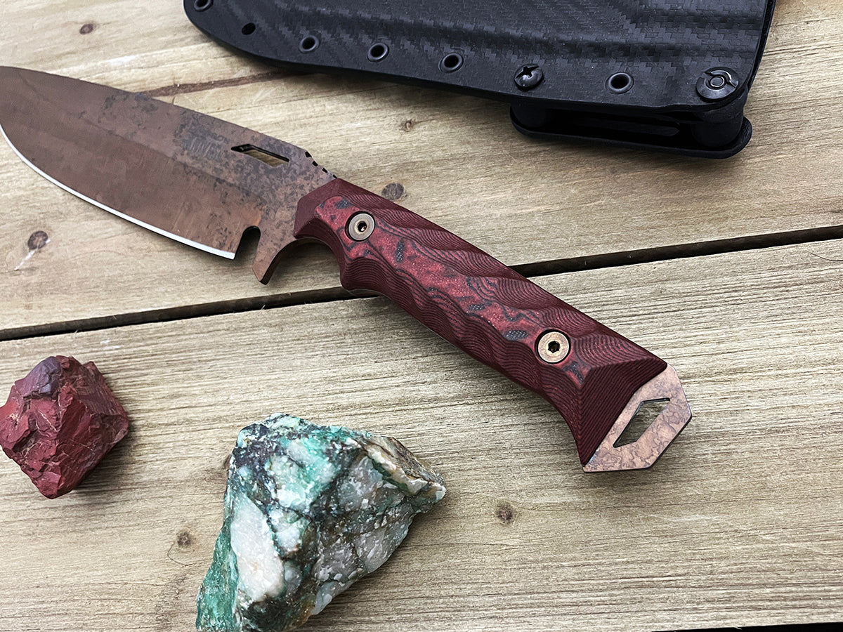 NEW Summit | Backpacking + Survival Knife | CPM-MagnaCut Steel | Customizable Preorder