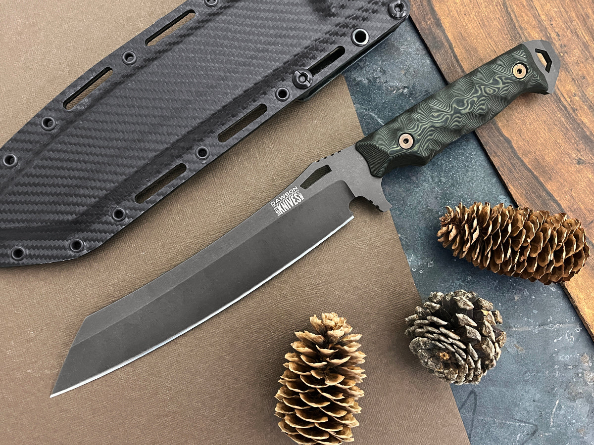 Wayfinder | Backpacking + Survival Knife | CPM MagnaCut Steel | Midnight Finish