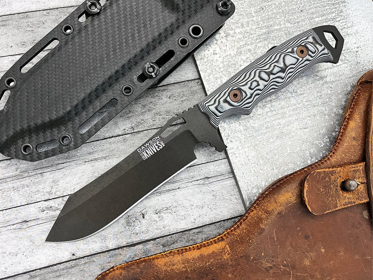 GEN 2 Wilderness | Hunting, Camp and Outdoors Knife | CPM-MagnaCut Steel | NEW Midnight Finish